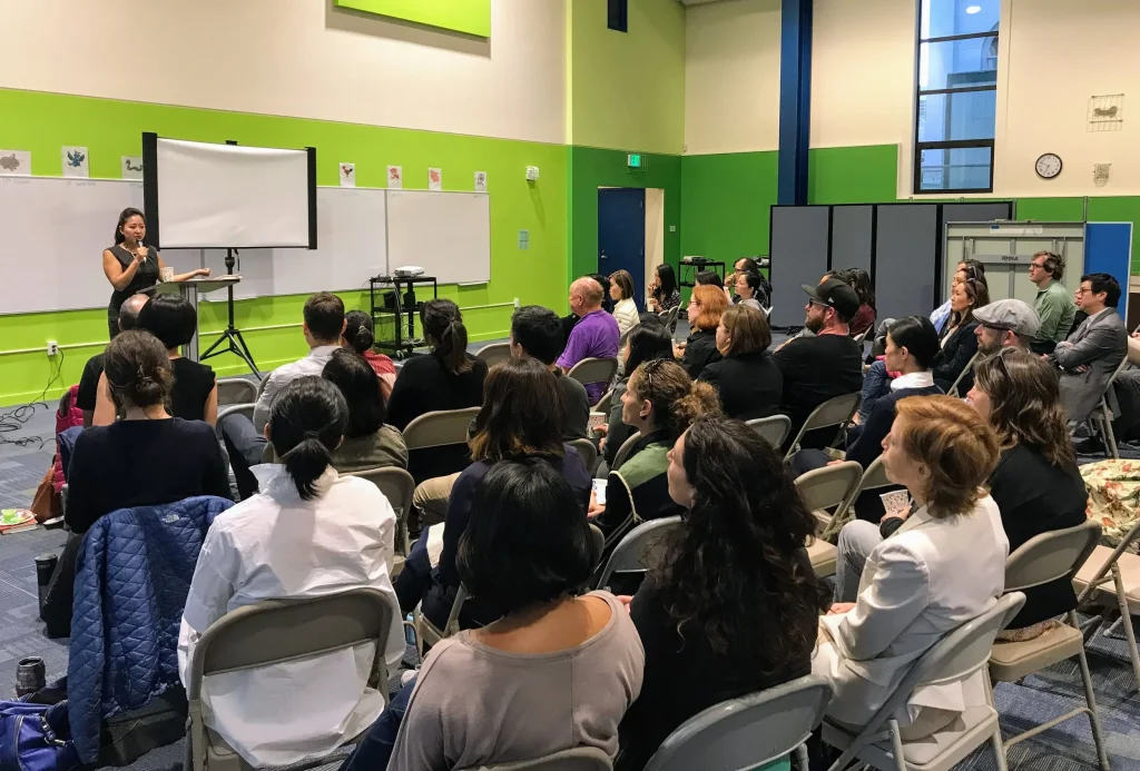Author Lenora Chu Visits PKS